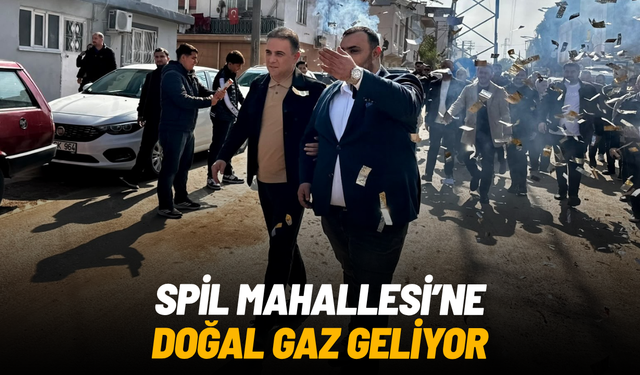 Baybatur müjdeledi: Yunusemre Spil Mahallesi’ne doğal gaz geliyor