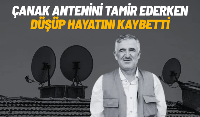 Ege'de acı kaza: Çatıdan düşen yaşlı adam hayatını kaybetti