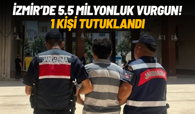İzmir'de 5.5 milyon liralık kablo hırsızlığı: 1 tutuklama