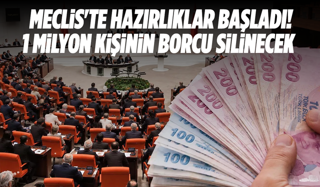 Meclis’te yeni düzenlemeler gündemde: 1 milyon kişinin GSS borcu silinebilir