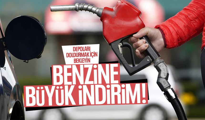 Benzine dev indirim geliyor
