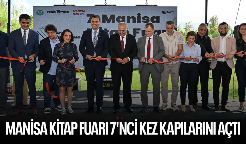 Manisa Kitap Fuarı 7'nci kez kapılarını açtı