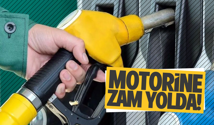 Motorine salı günü zam geliyor