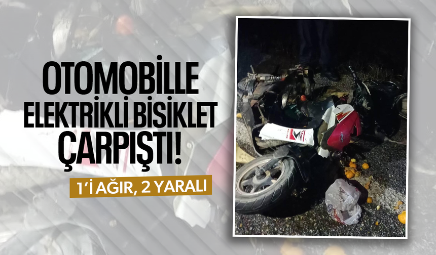 Otomobil ile ekobis çarpıştı... 1’i ağır, 2 yaralı