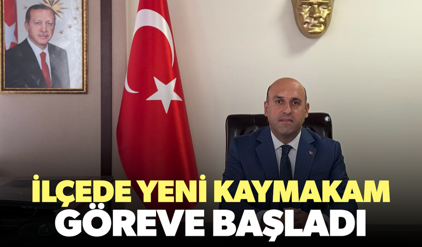 Akhisar'da Kaymakam Mustafa Can göreve başladı