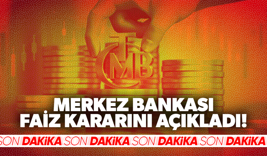 Merkez Bankası politika faizini yüzde 36’ya indirdi