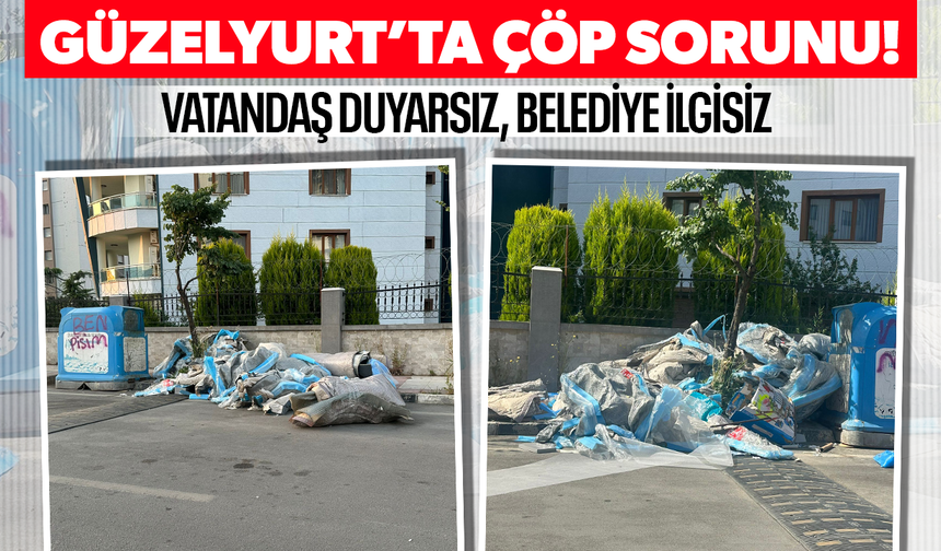 Güzelyurt’ta Çöp Sorunu: Vatandaş Duyarsız, Belediye İlgisiz