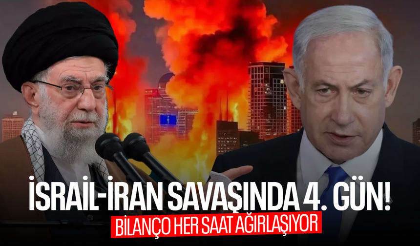 İsrail-İran savaşında 4. gün! Bilanço her saat ağırlaşıyor