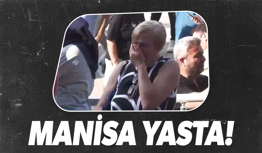 Ferdi Zeyrek'in vefat ettiğini duyan Manisalılar gözyaşlarını tutamadı