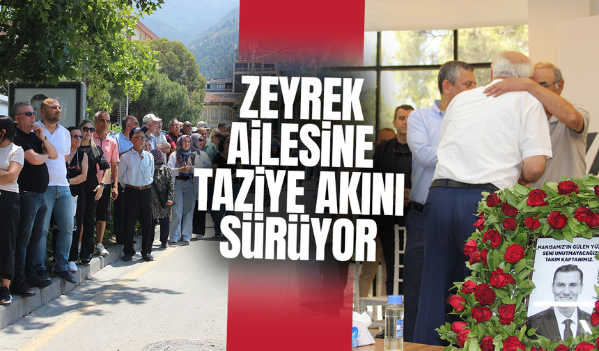 Zeyrek ailesine taziye akını sürüyor