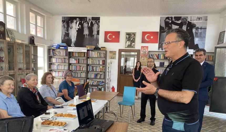 Alaşehir’de yaşlı ve emeklilere uygulamalı mobil bankacılık kursu