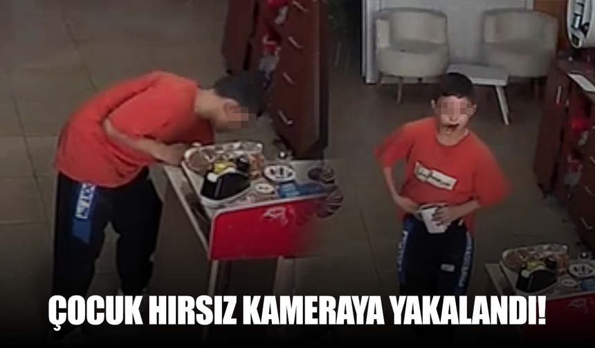Turgutlu’da hırsızlık anı kamerada