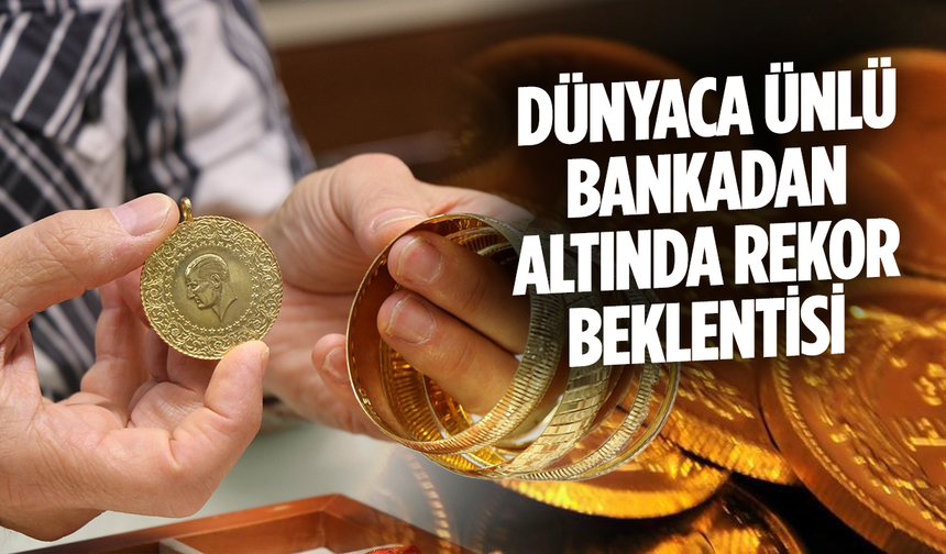 Alman devinden altında rekor beklentisi