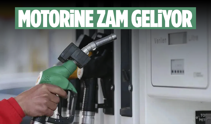 Araç sahiplerini üzecek haber: Motorine zam geliyor