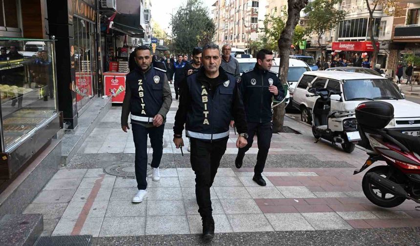 Manisa'da polis ve zabıtadan yaya güvenliği için sıkı denetim