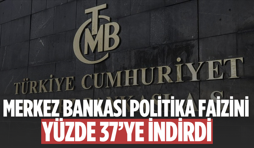 Merkez Bankası faiz indirimi kararı