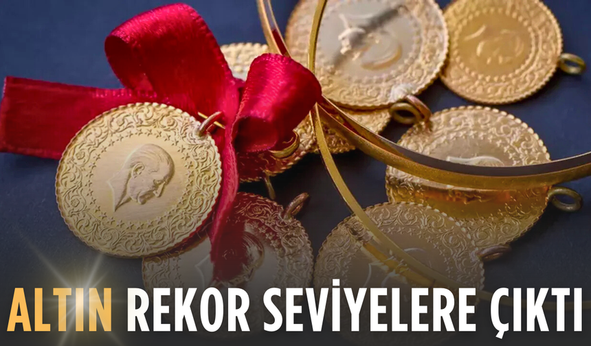 Küresel gerilim arttı, altın rekor seviyede