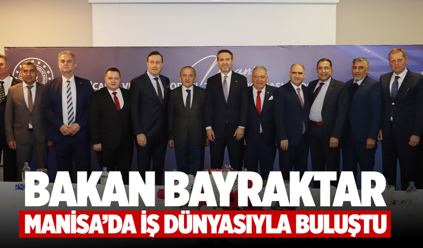 Manisa’da Sanayi ve Enerji Vizyonu İstişare Toplantısında Ele Alındı