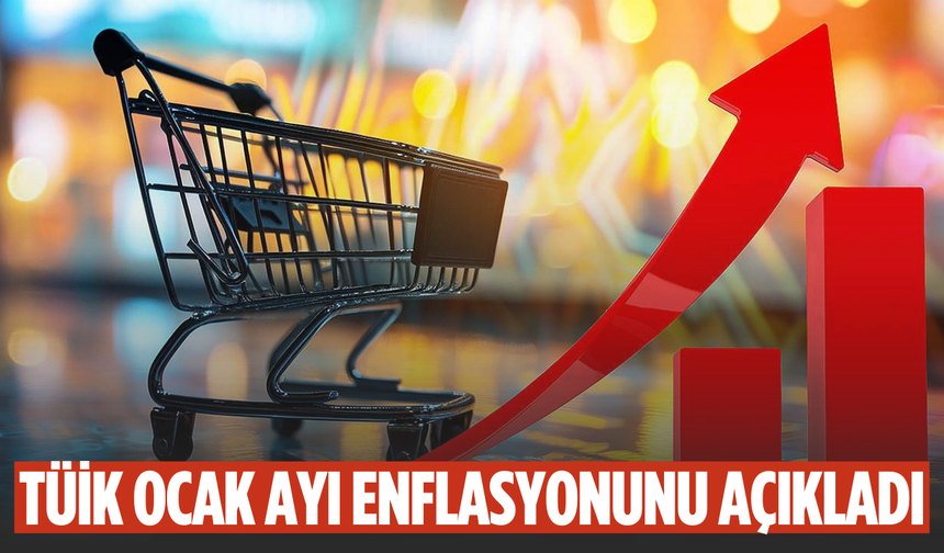 Ocak ayı enflasyonu açıklandı