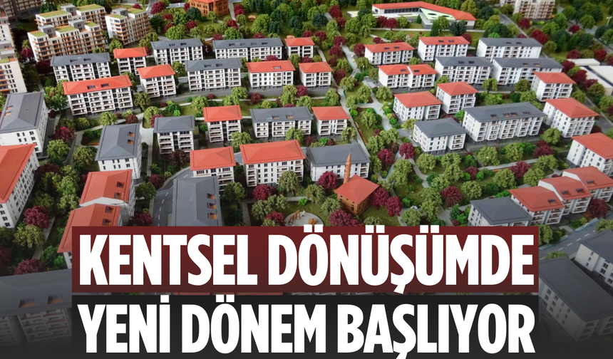 Kentsel dönüşümde çoğunluk şartı değişti