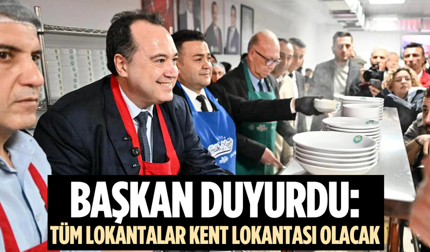 Manisa’da tüm lokantalar Kent Lokantası olacak