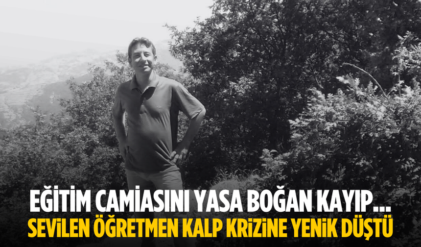 Halı sahada kalp krizi geçiren öğretmen hayatını kaybetti