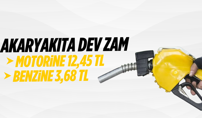 Akaryakıta bu gece dev zam bekleniyor!