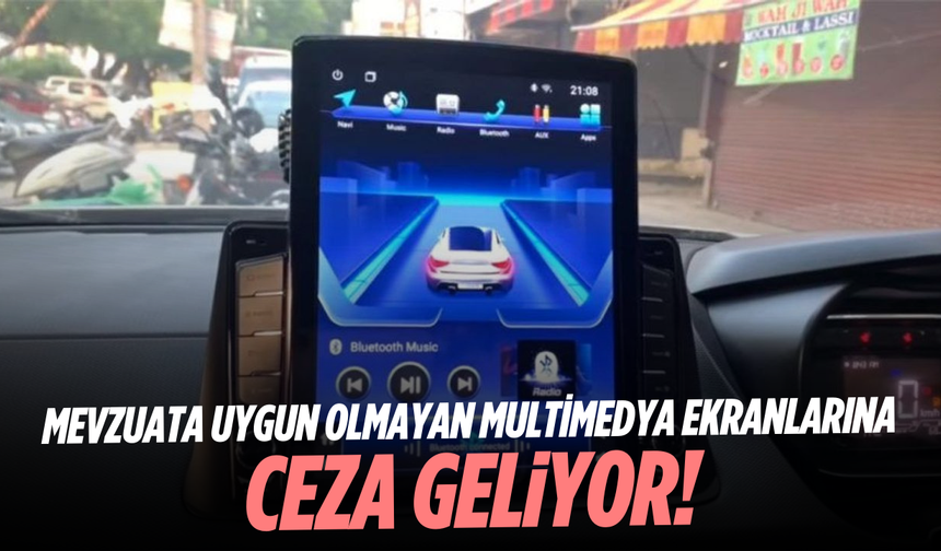 Multimedya ekranlarına 21 bin TL ceza