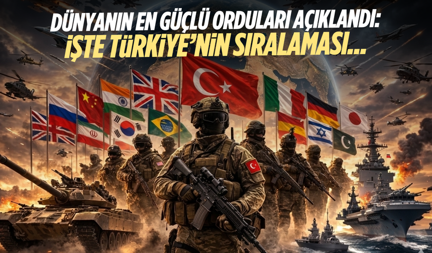 Dünyanın En Güçlü Orduları Açıklandı: Türkiye 9’uncu