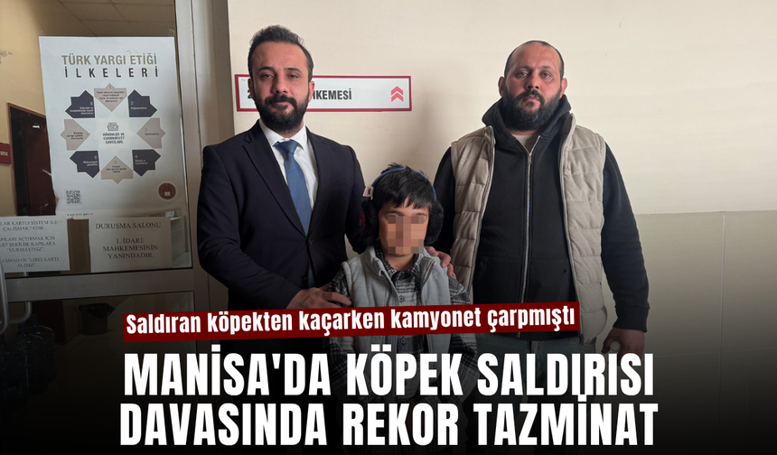 Manisa'da köpek saldırısı davasında rekor tazminat