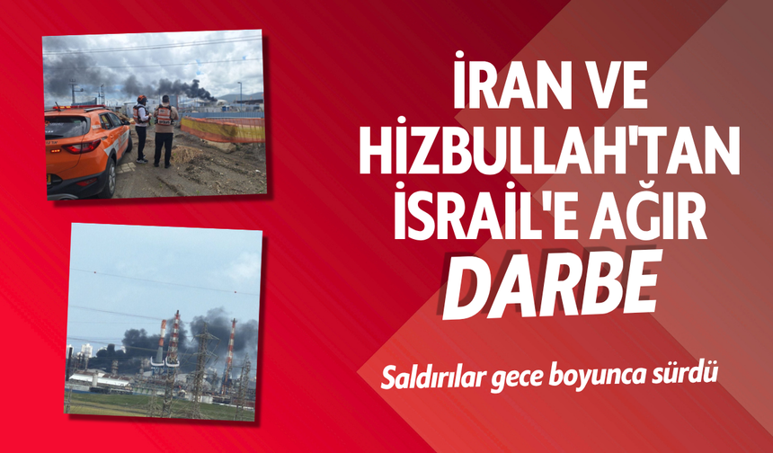 İran ve Hizbullah'tan İsrail'e ağır darbe!