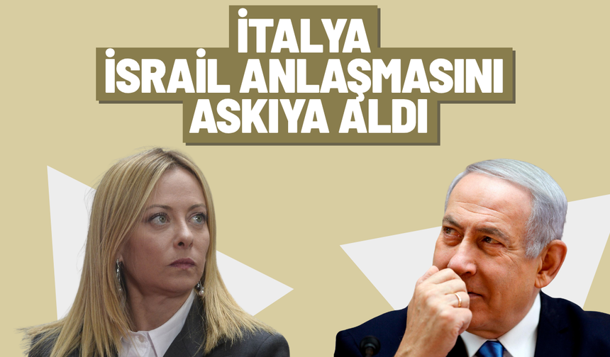 İtalya, İsrail ile savunma anlaşmasını yenilemeyecek