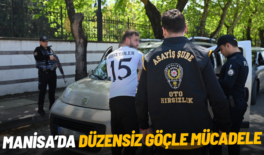 Manisa'da göç denetimi