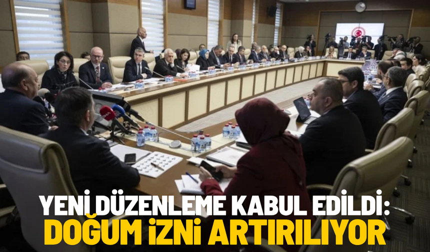 Yeni düzenleme kabul edildi: Doğum izni artırılıyor