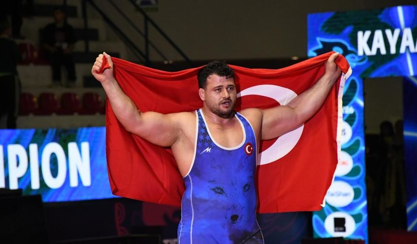 Rıza Kayaalp'ten rekor: 13. kez Avrupa şampiyonu oldu