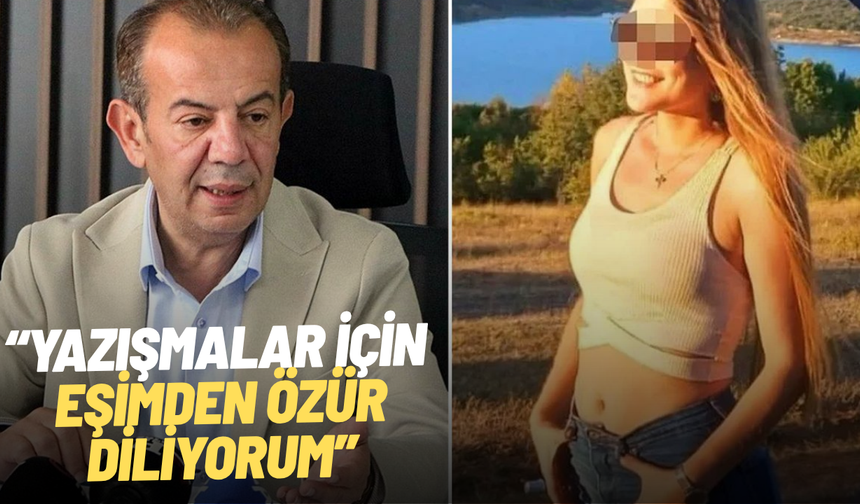 Tanju Özcan, yasak aşkıyla yazışmaları için eşinden özür diledi