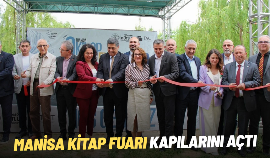 Manisa Kitap Fuarı kapılarını açtı