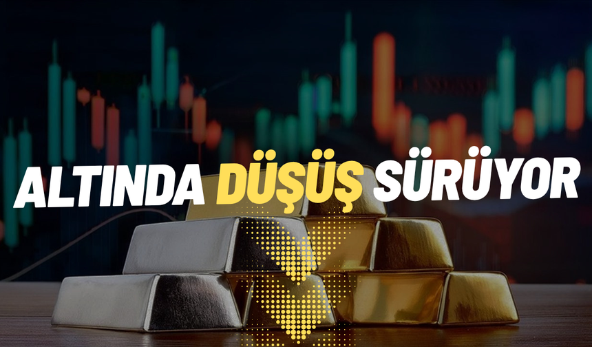 Altında düşüş sürüyor