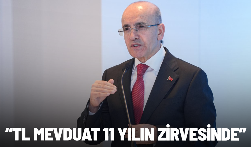 Mehmet Şimşek: TL mevduat 11 yılın zirvesinde