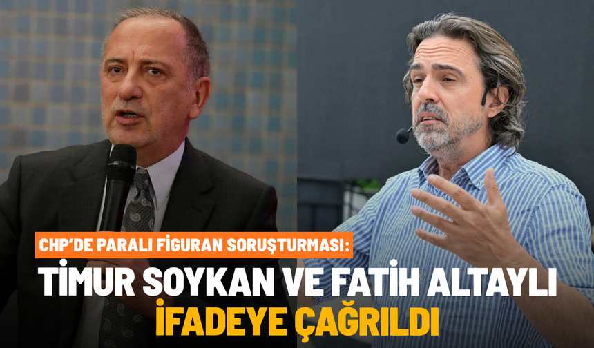 Timur Soykan ve Fatih Altaylı ifadeye çağrıldı