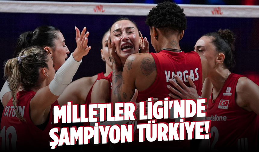 Filenin Sultanları 2026 Milletler Ligi şampiyonu!