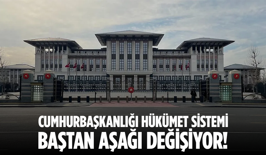 AK Parti’de Cumhurbaşkanlığı Hükümet Sistemi için revizyon hazırlığı
