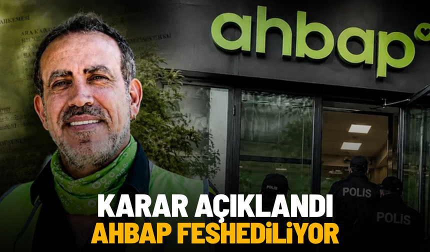 AHBAP'ın fesih süreci resmen başladı