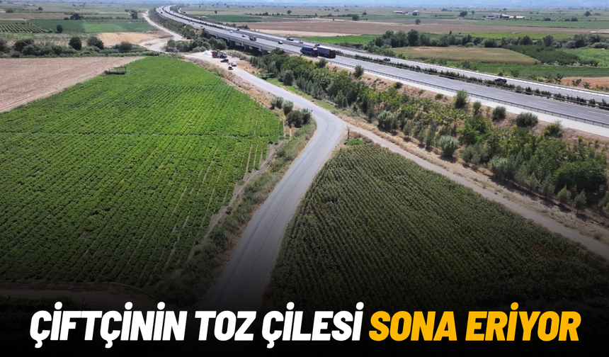 Çiftçinin toz çilesi sona eriyor