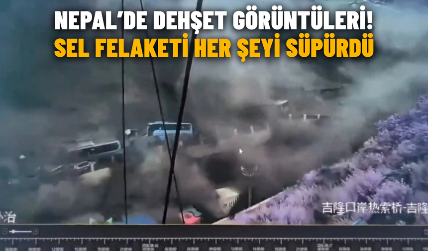 Nepal’de sel felaketi: Köprü ve evler sulara kapıldı, 384 kişi kayıp