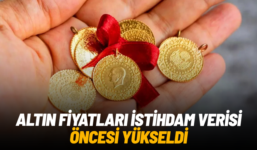 Altın fiyatları istihdam verisi öncesi yükseldi