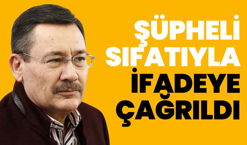 Melih Gökçek şüpheli sıfatıyla ifadeye çağrıldı