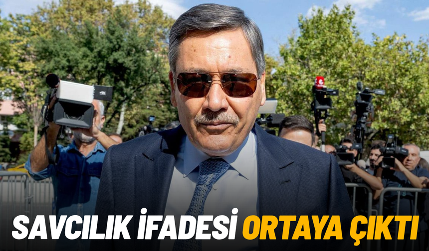 Melih Gökçek’in savcılık ifadesi ortaya çıktı