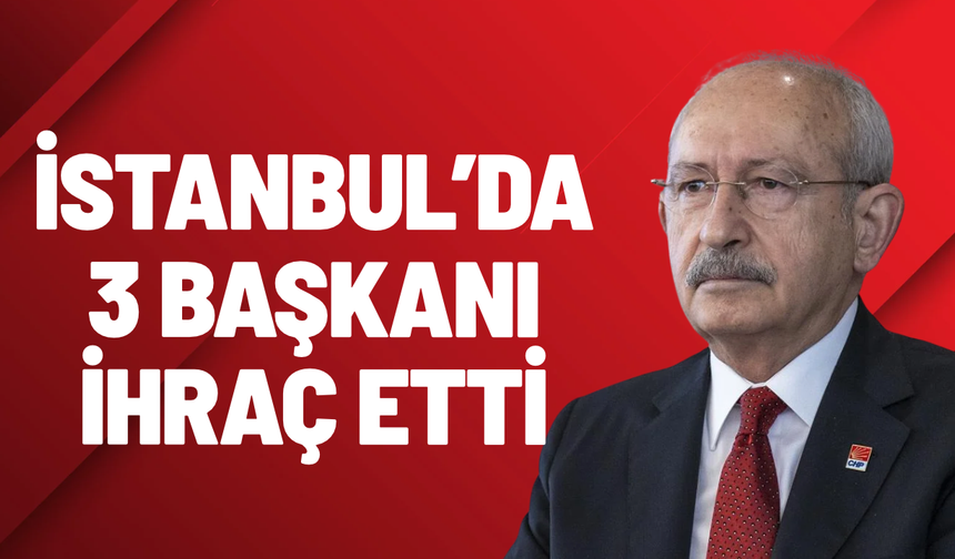 CHP’de üç belediye başkanı disipline sevk edildi