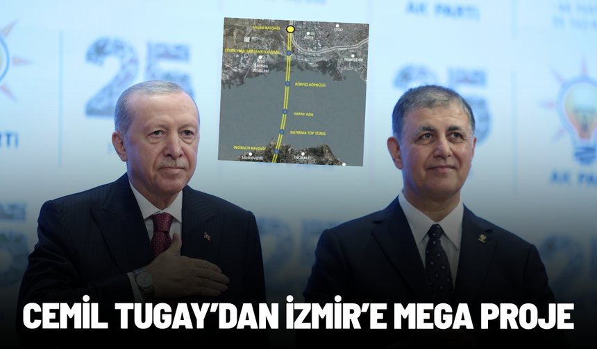 Cemil Tugay’dan İzmir için deniz altı metro projesi